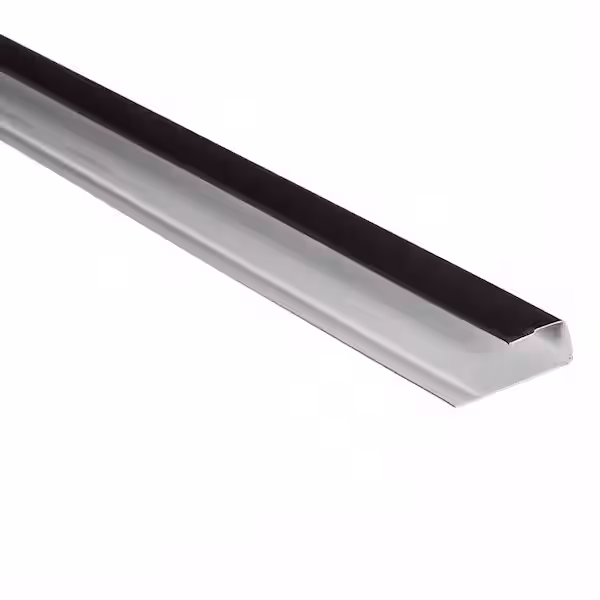 12 foot aluminum J-channel for soffit installation